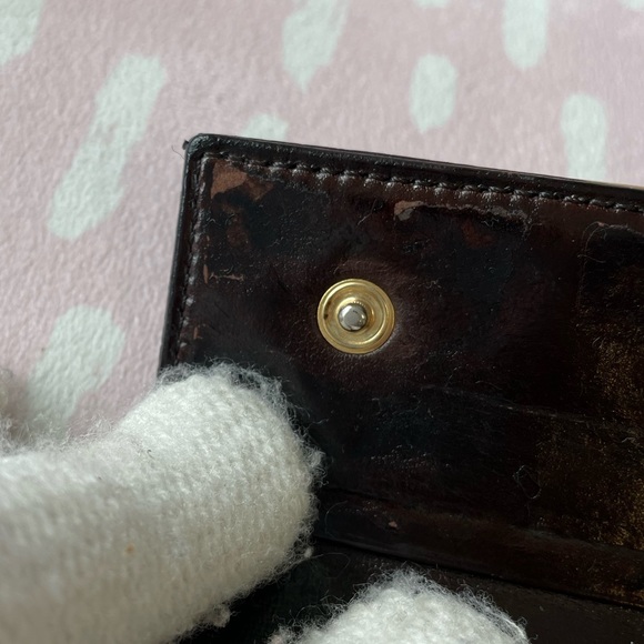 Chanel Quilted Patent Chocolate Bar Key Holder HOLOGRAM INTACT - Picture 6 of 13